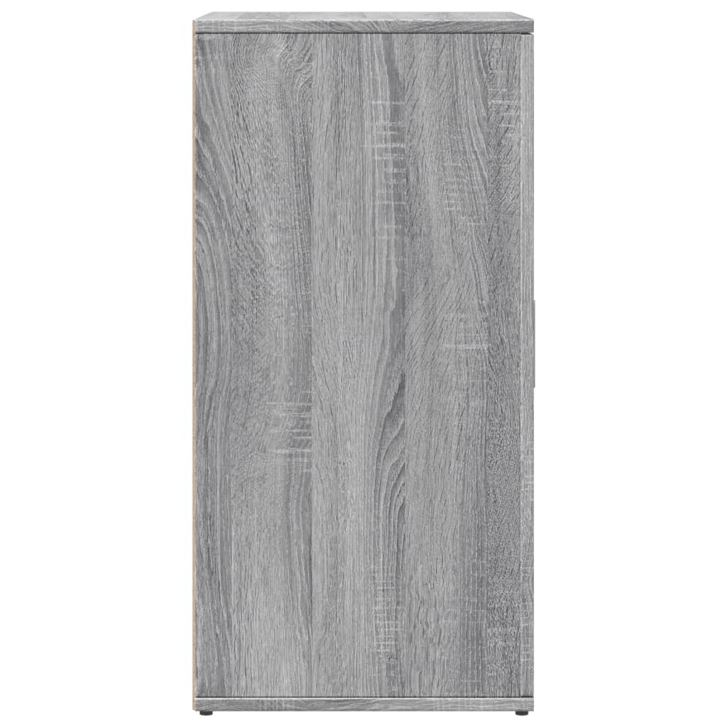 vidaXL Dulapuri, 2 buc., gri sonoma, 59x39x80 cm, lemn compozit