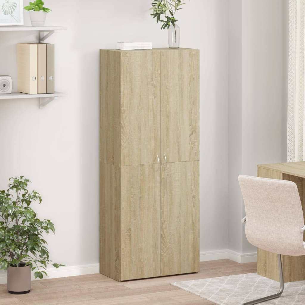 vidaXL Fișet, stejar sonoma, 60x32x153 cm, lemn prelucrat vidaXL Fișet, stejar sonoma, 60x32x153 cm, lemn prelucrat