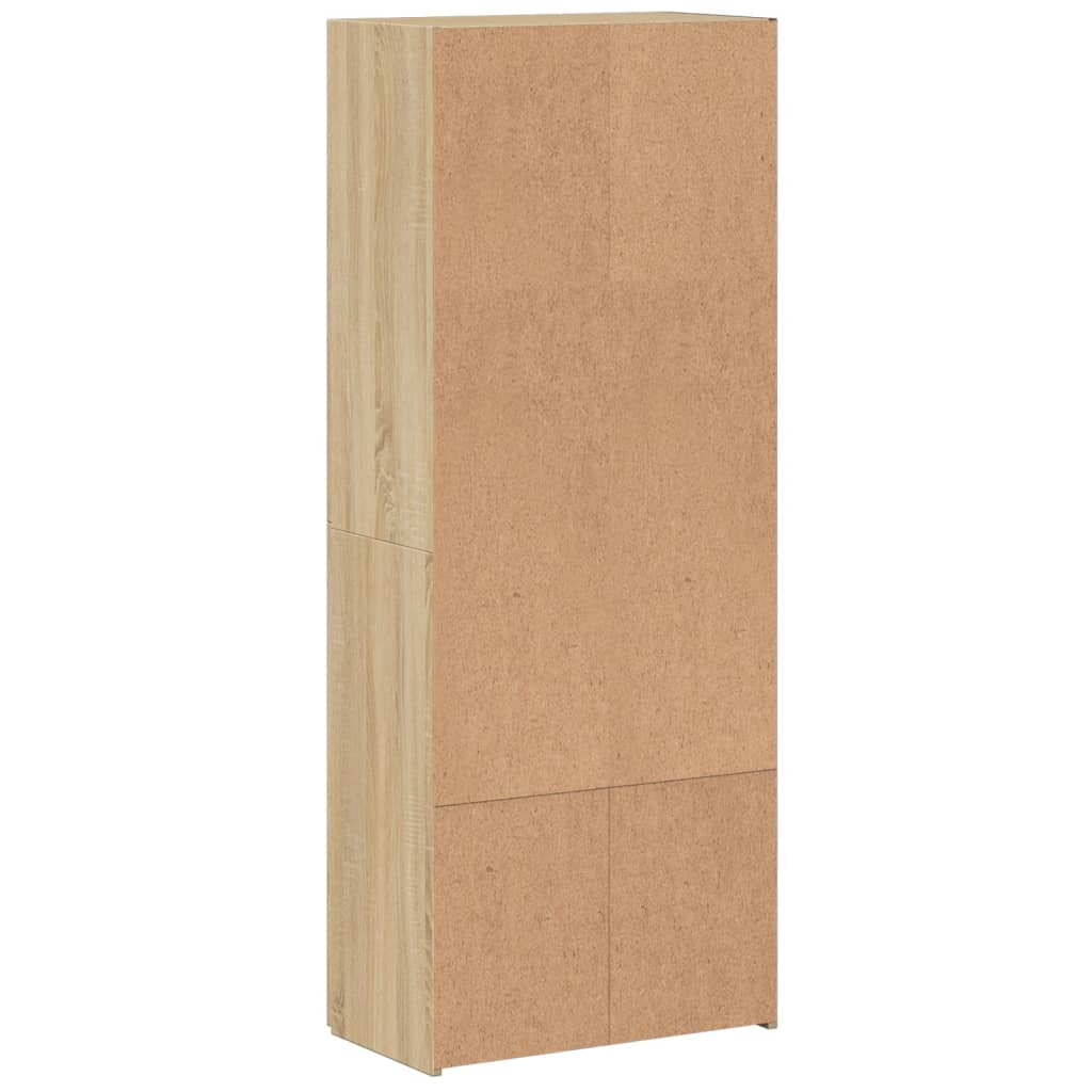 vidaXL Fișet, stejar sonoma, 60x32x153 cm, lemn prelucrat vidaXL Fișet, stejar sonoma, 60x32x153 cm, lemn prelucrat