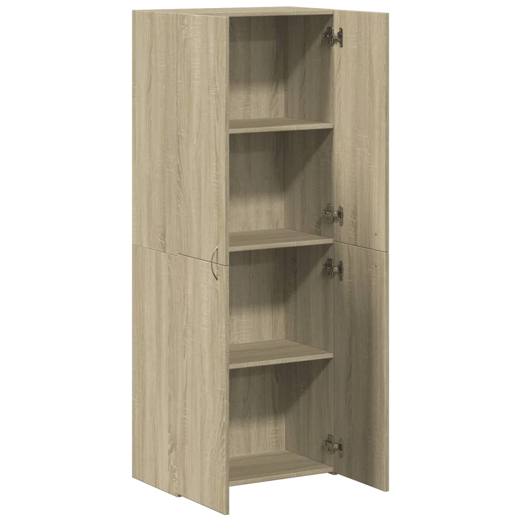 vidaXL Fișet, stejar sonoma, 60x32x153 cm, lemn prelucrat vidaXL Fișet, stejar sonoma, 60x32x153 cm, lemn prelucrat