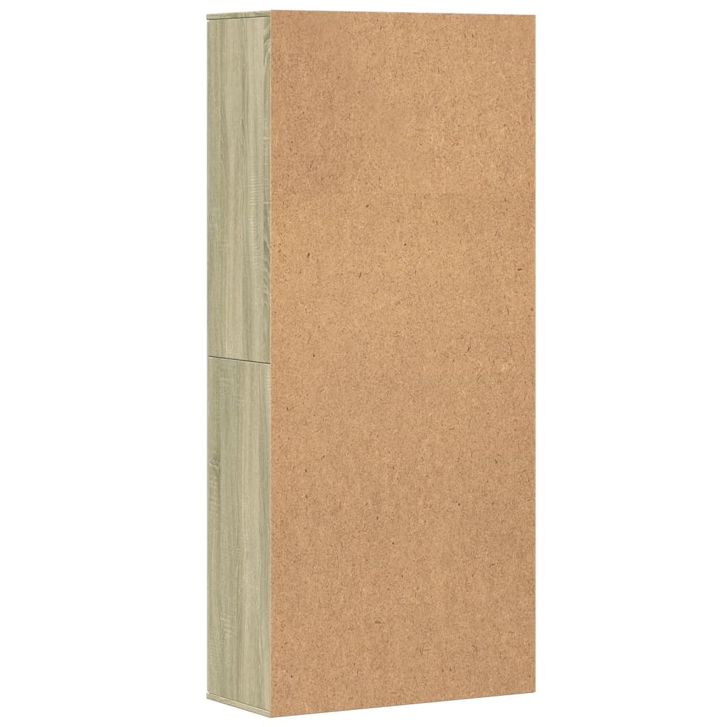 vidaXL Dulap înalt, stejar sonoma, 80x35x180 cm, lemn prelucrat