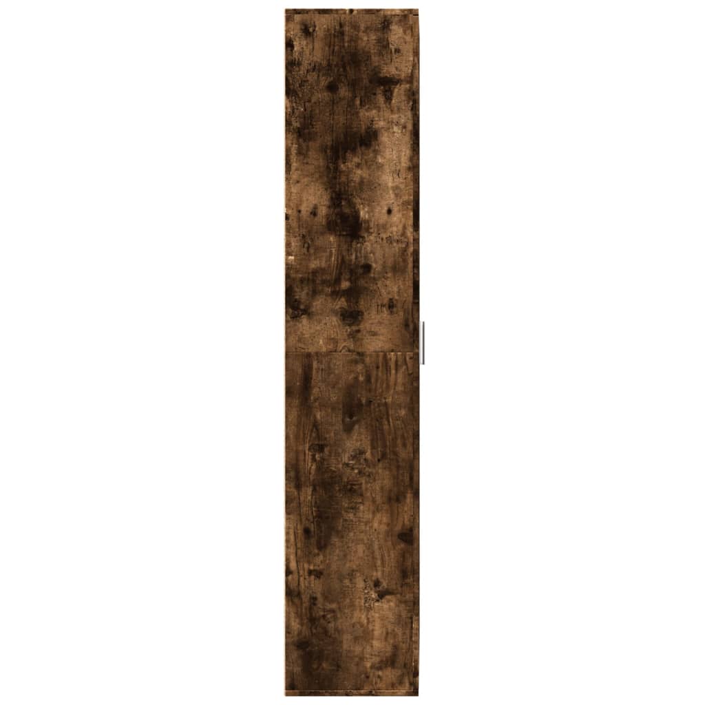 vidaXL Dulap înalt, stejar fumuriu, 70x35x180 cm, lemn prelucrat vidaXL Dulap înalt, stejar fumuriu, 70x35x180 cm, lemn prelucrat