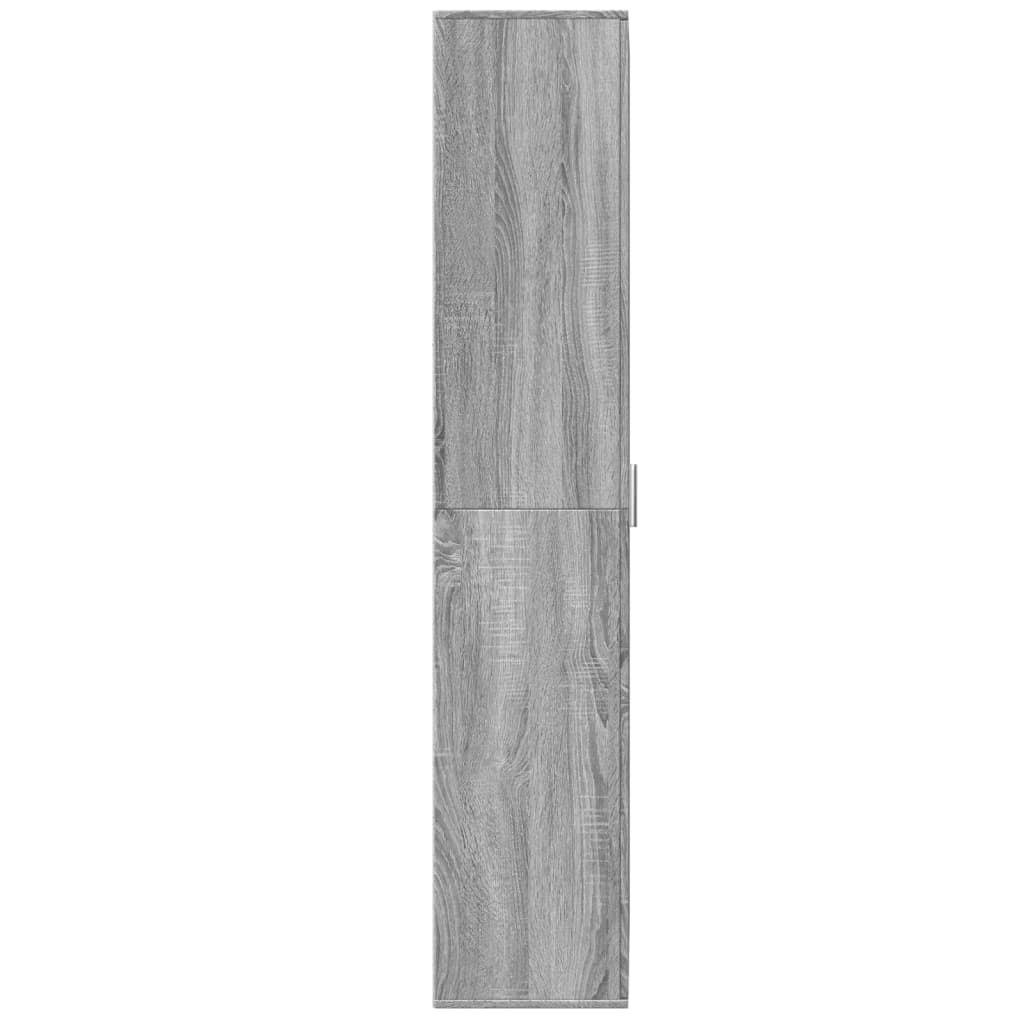vidaXL Dulap înalt, gri sonoma, 70x35x180 cm, lemn prelucrat
