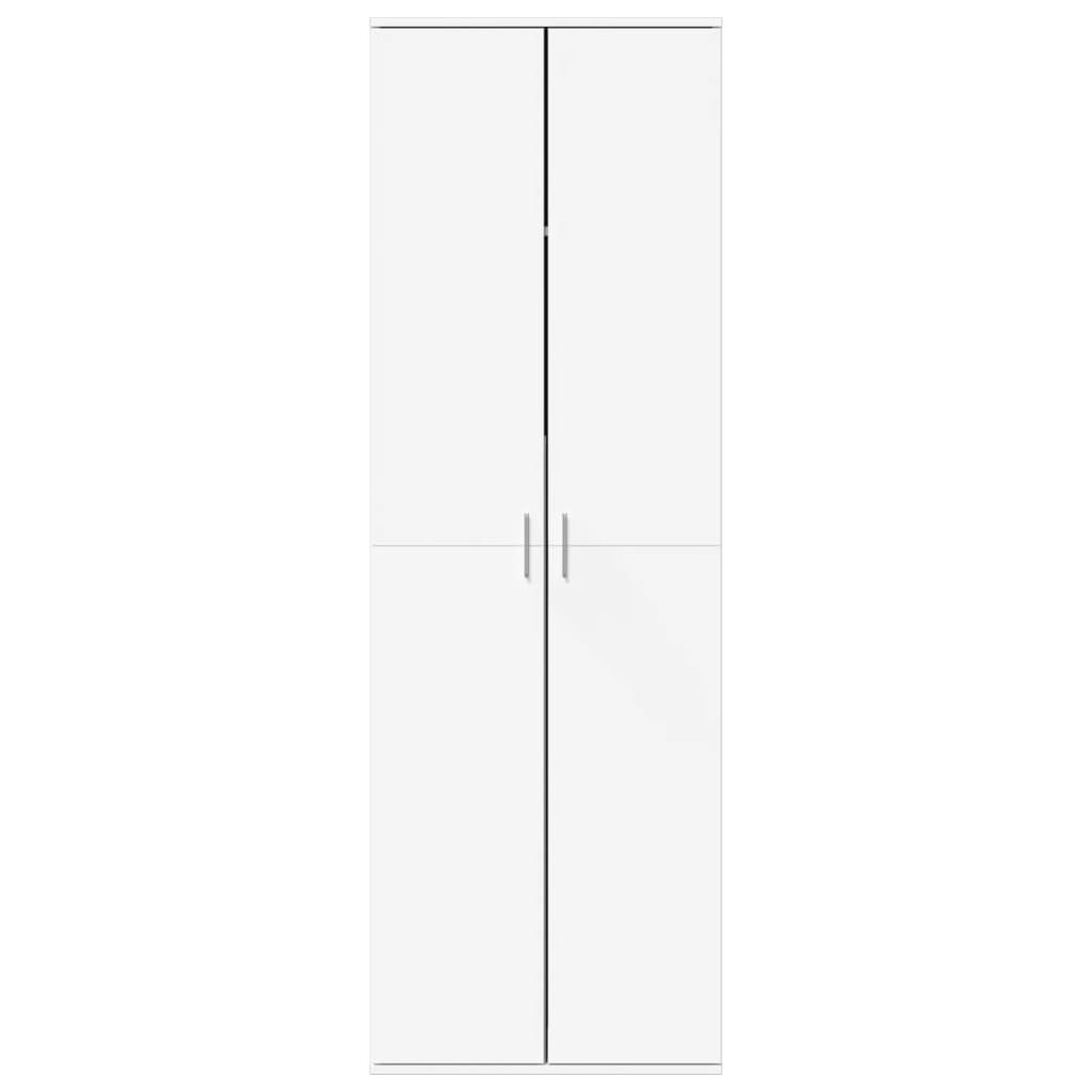 vidaXL Dulap înalt, alb, 60x35x180 cm, lemn prelucrat