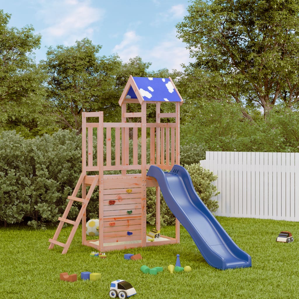 vidaXL Set de joacă pentru exterior, lemn masiv de douglas