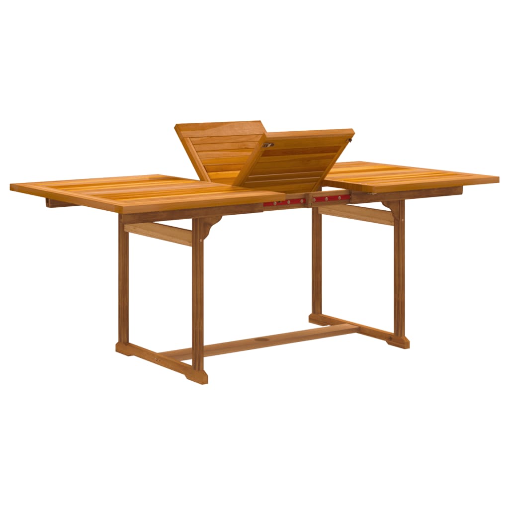 vidaXL Set mobilier de grădină, 7 piese, lemn masiv acacia/textilenă