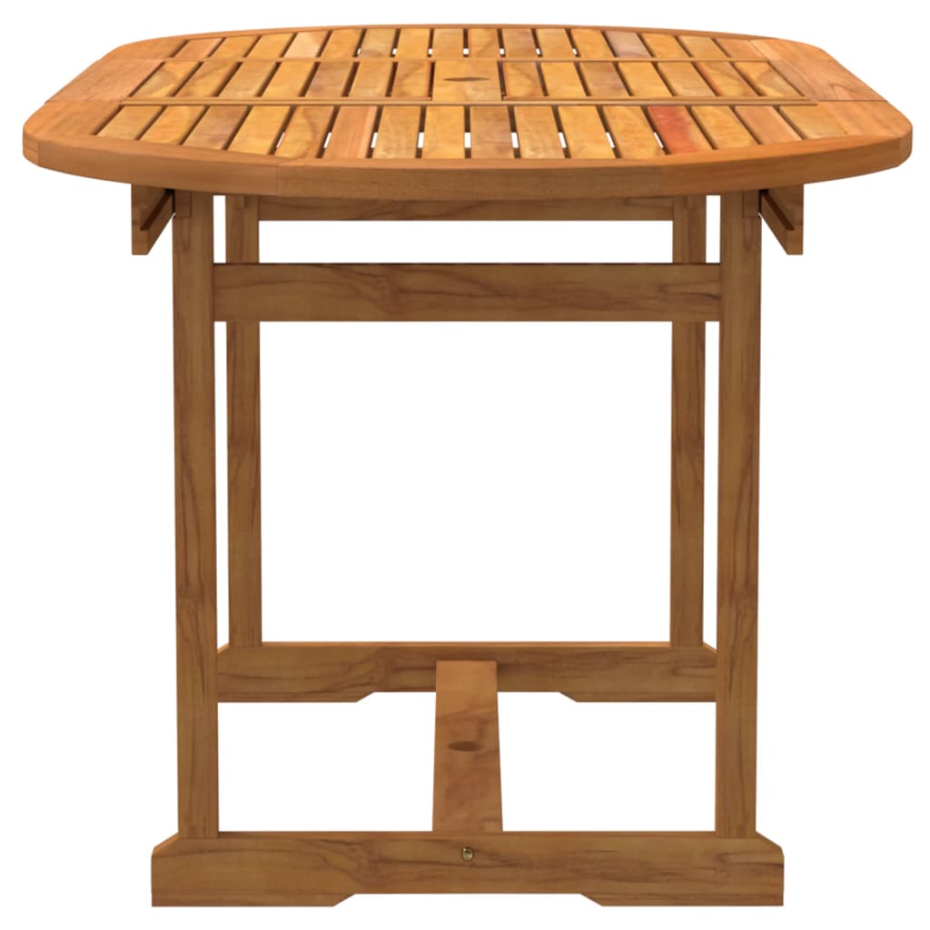 vidaXL Set mobilier de grădină, 7 piese, lemn masiv acacia/textilenă