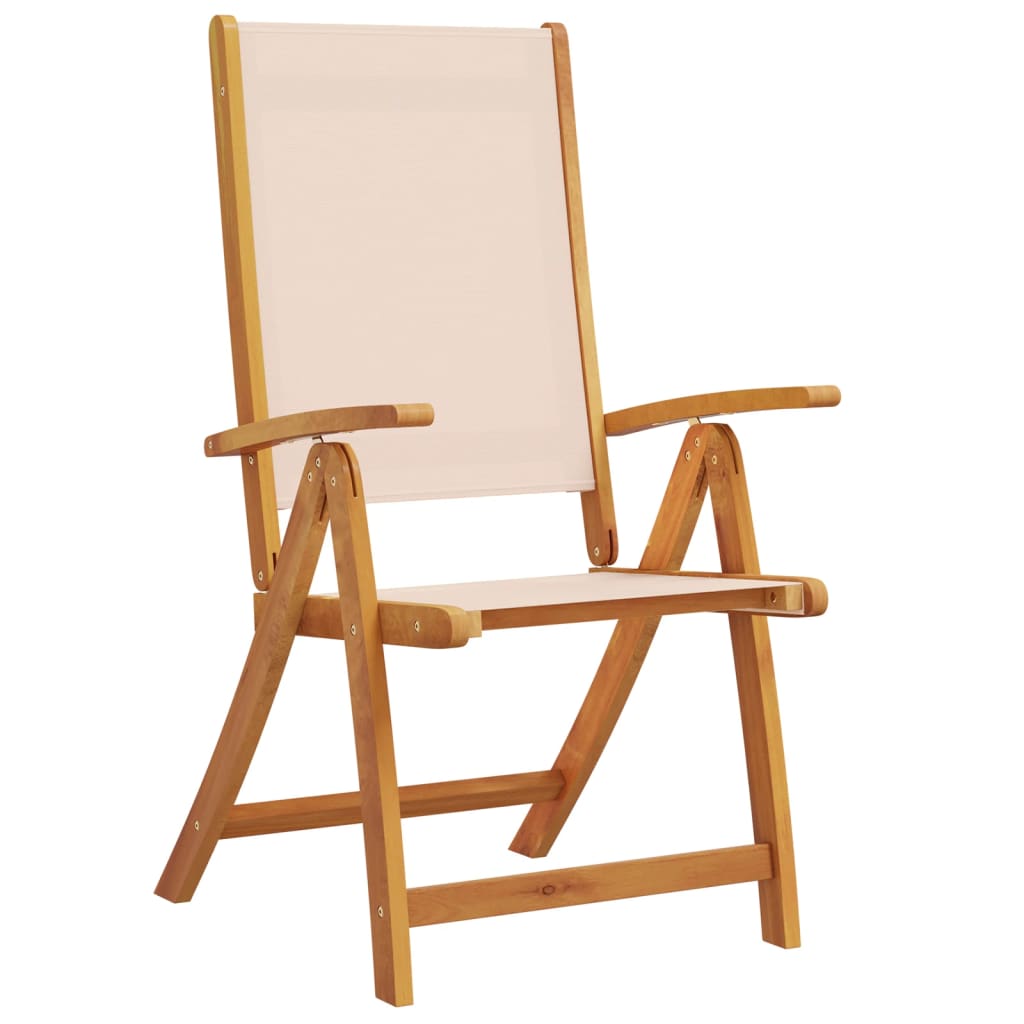 vidaXL Set mobilier de grădină, 9 piese, lemn masiv acacia/textilenă vidaXL Set mobilier de grădină, 9 piese, lemn masiv acacia/textilenă