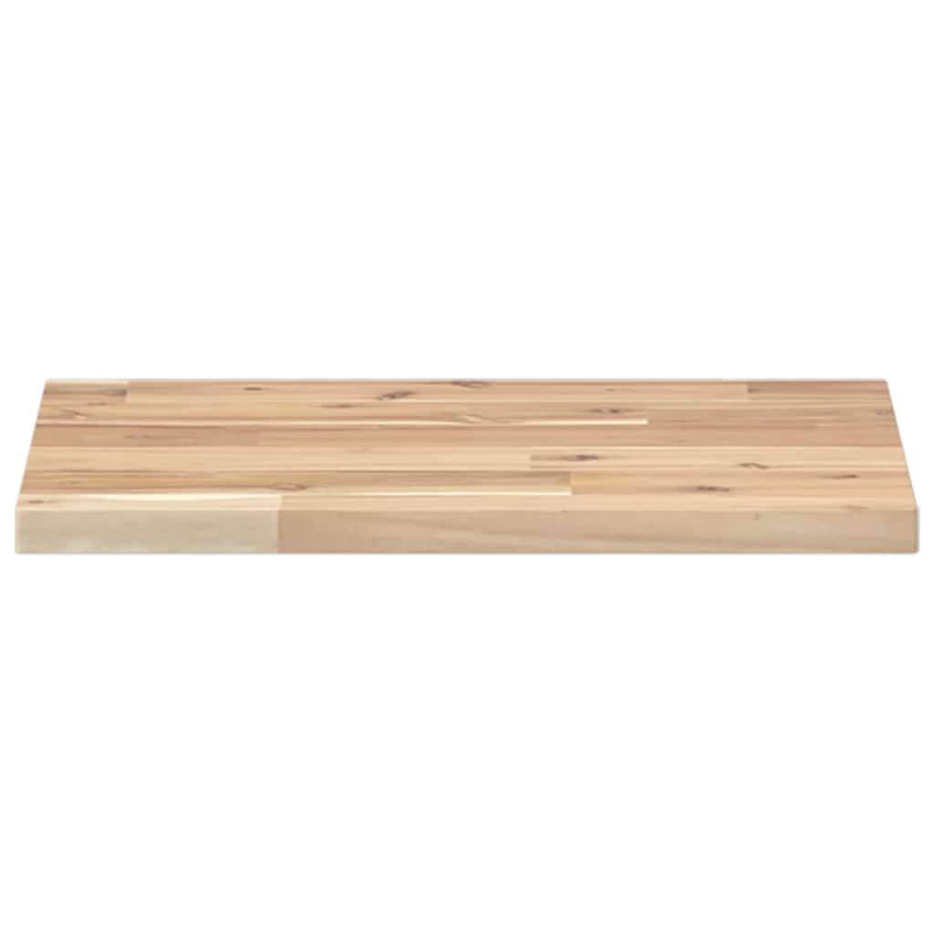 vidaXL Rafturi plutitoare 2 buc. 40x30x2 cm lemn masiv acacia netratat