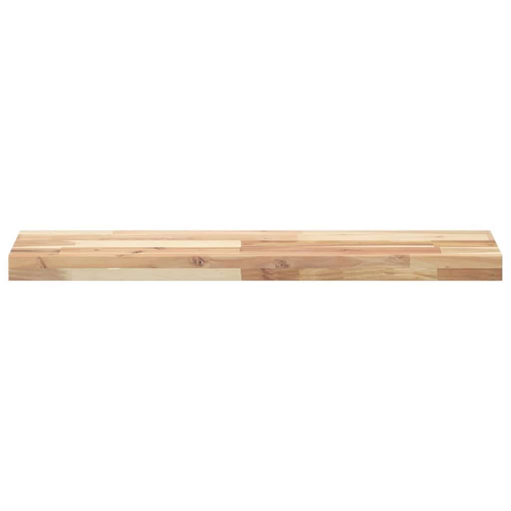 vidaXL Raft suspendat, 80x20x4 cm, lemn masiv de acacia netratat vidaXL Raft suspendat, 80x20x4 cm, lemn masiv de acacia netratat