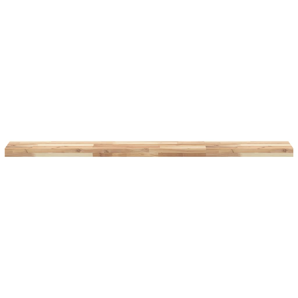 vidaXL Rafturi plutitoare 2 buc. 140x20x4cm lemn masiv acacia netratat
