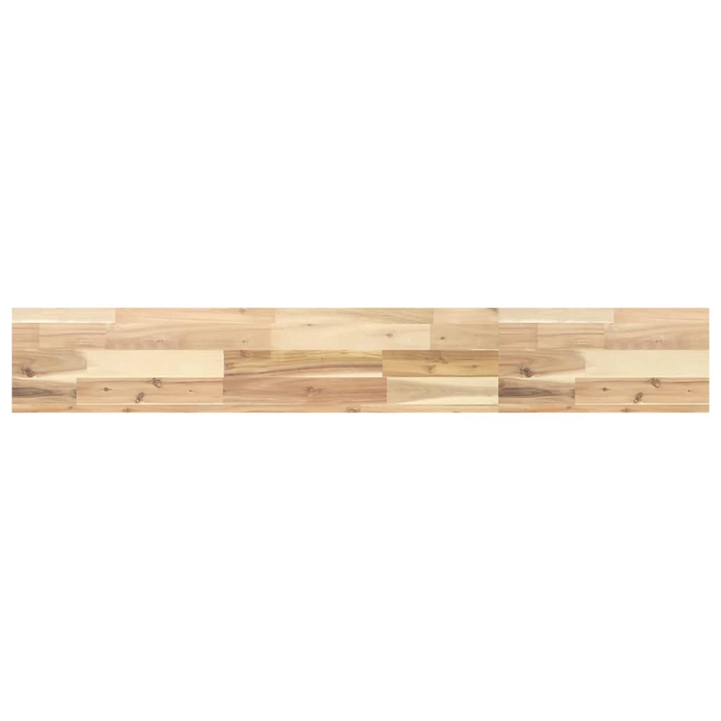 vidaXL Rafturi plutitoare 2 buc. 140x20x4cm lemn masiv acacia netratat