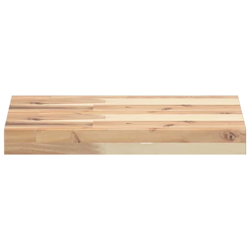 vidaXL Raft suspendat, 40x30x4 cm, lemn masiv de acacia netratat vidaXL Raft suspendat, 40x30x4 cm, lemn masiv de acacia netratat