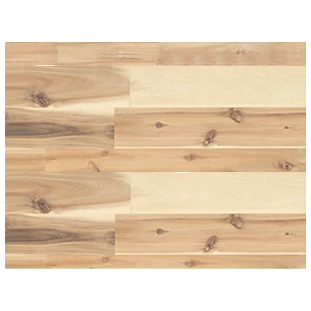 vidaXL Rafturi plutitoare 2 buc. 40x30x4 cm lemn masiv acacia netratat