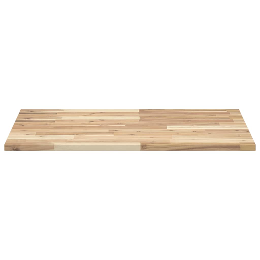 vidaXL Blat de birou netratat, 80x60x2 cm, lemn masiv de acacia