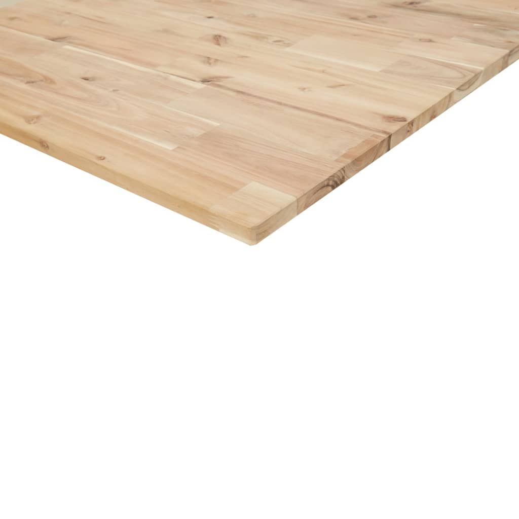 vidaXL Blat de birou netratat, 80x70x2 cm, lemn masiv de acacia vidaXL Blat de birou netratat, 80x70x2 cm, lemn masiv de acacia