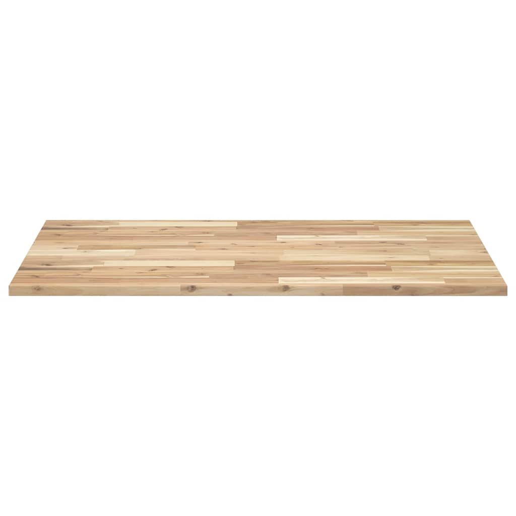 vidaXL Blat de birou netratat, 120x70x2 cm, lemn masiv de acacia