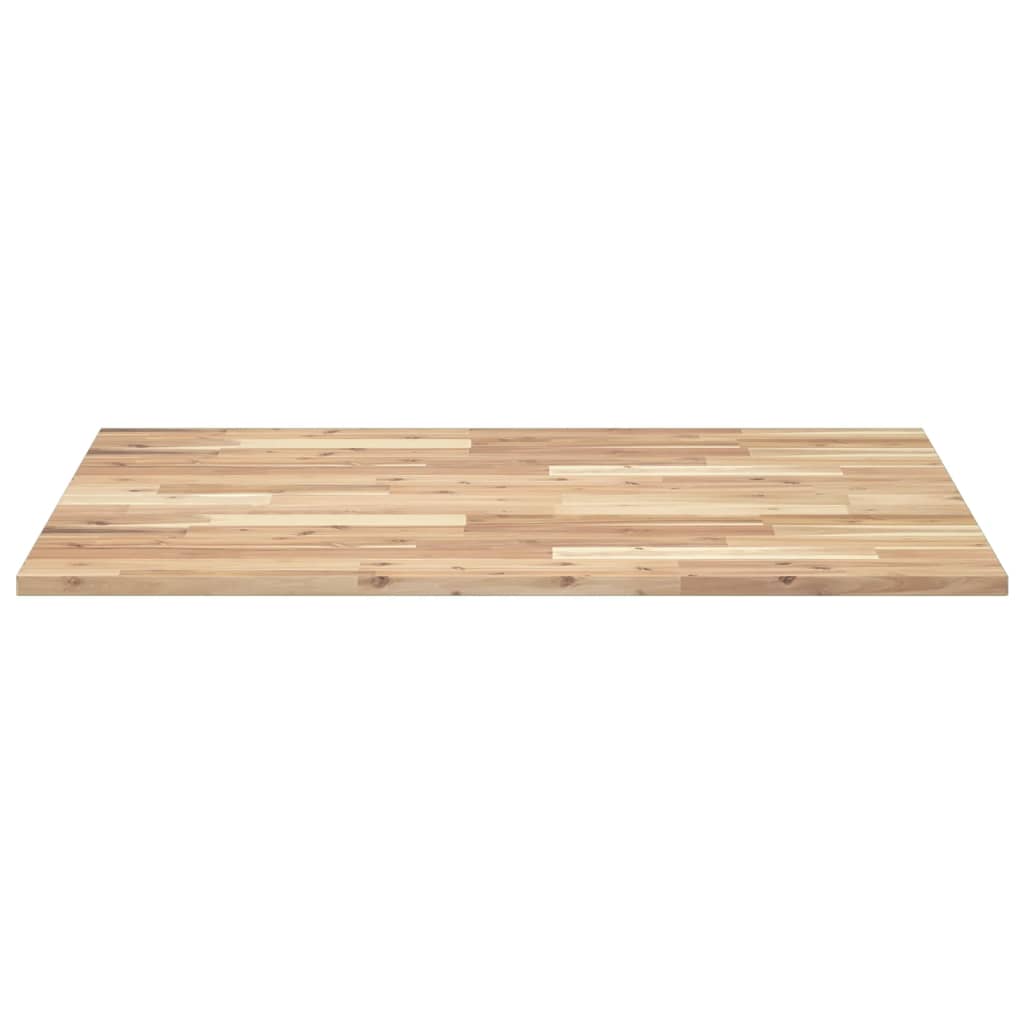 vidaXL Blat de birou netratat, 100x80x2 cm, lemn masiv de acacia