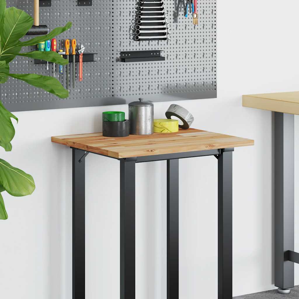 vidaXL Blat de birou finisat cu ulei, 100x50x2 cm, lemn masiv acacia