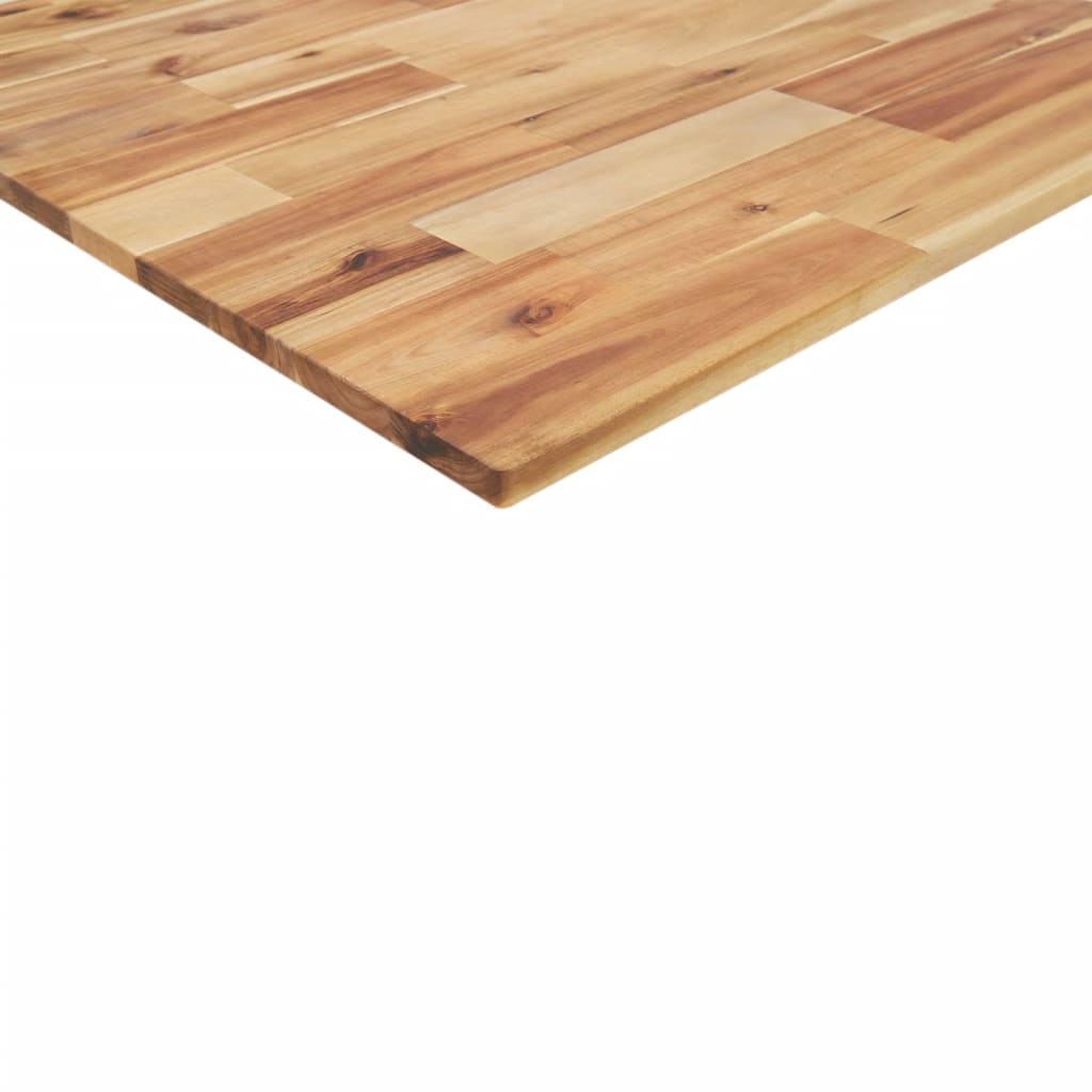 vidaXL Blat de birou finisat cu ulei, 80x70x2 cm, lemn masiv acacia vidaXL Blat de birou finisat cu ulei, 80x70x2 cm, lemn masiv acacia