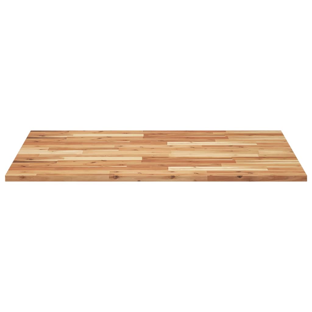 vidaXL Blat de birou finisat cu ulei, 100x80x2 cm, lemn masiv acacia