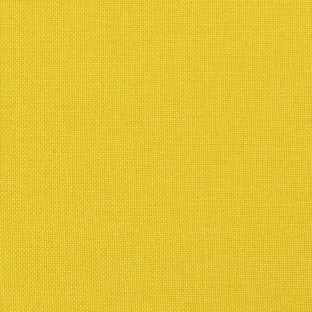 vidaXL Scaun balansoar, galben muștar, material textil vidaXL Scaun balansoar, galben muștar, material textil