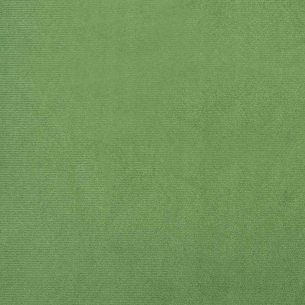 vidaXL Scaun de relaxare, verde deschis, catifea