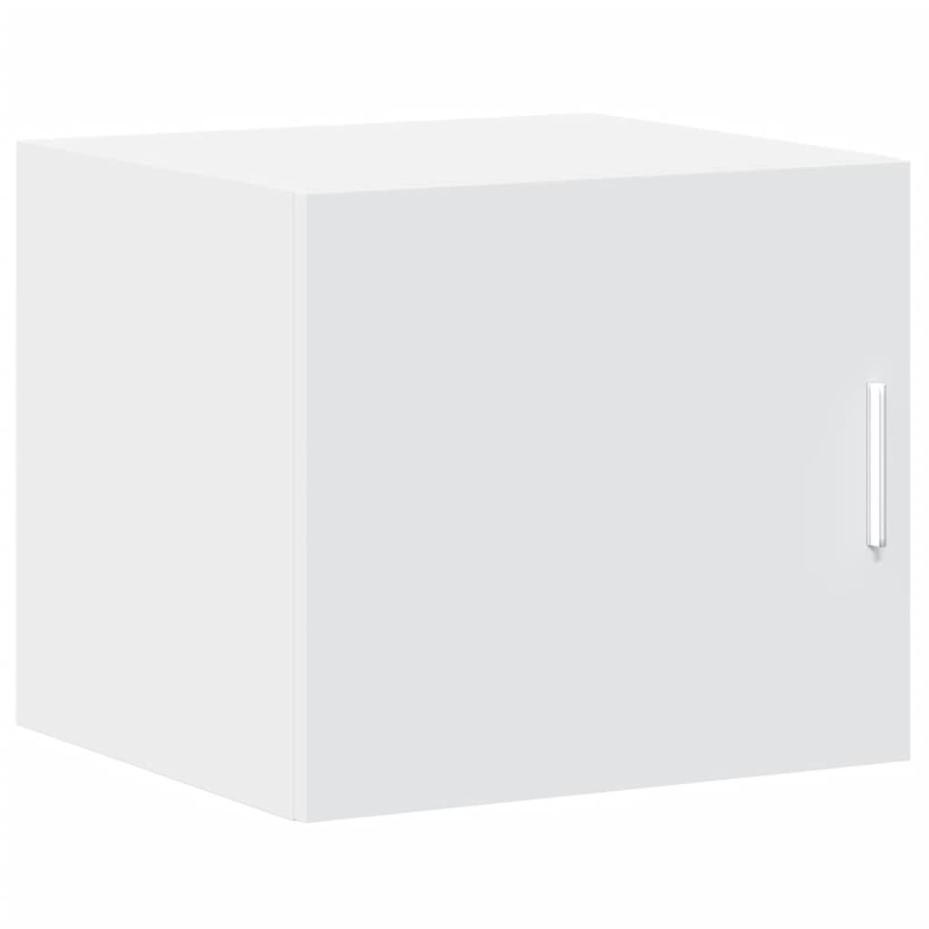 vidaXL Dulap depozitare slim alb 45x42,5x225 cm lemn prelucrat