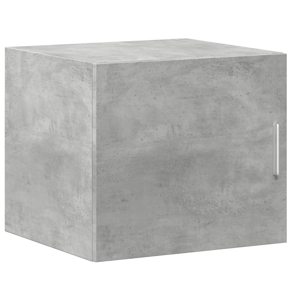 vidaXL Dulap depozitare slim gri beton 45x42,5x225 cm lemn prelucrat