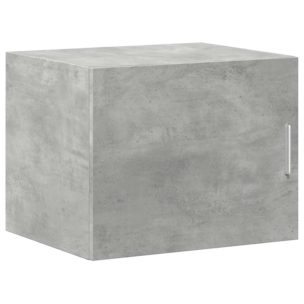 vidaXL Dulap depozitare slim gri beton 50x42,5x225 cm lemn prelucrat