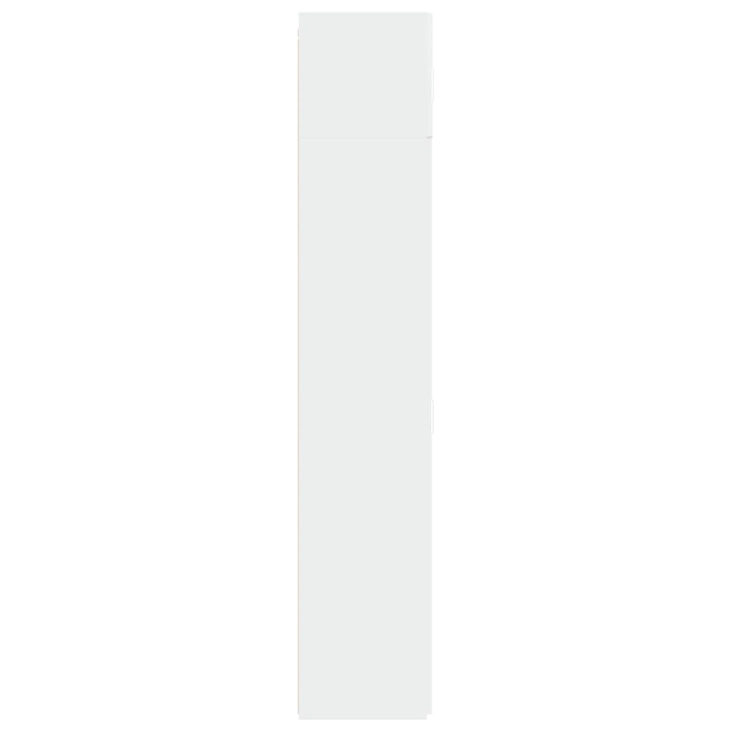 vidaXL Dulap de depozitare, alb, 70x42,5x225 cm, lemn prelucrat