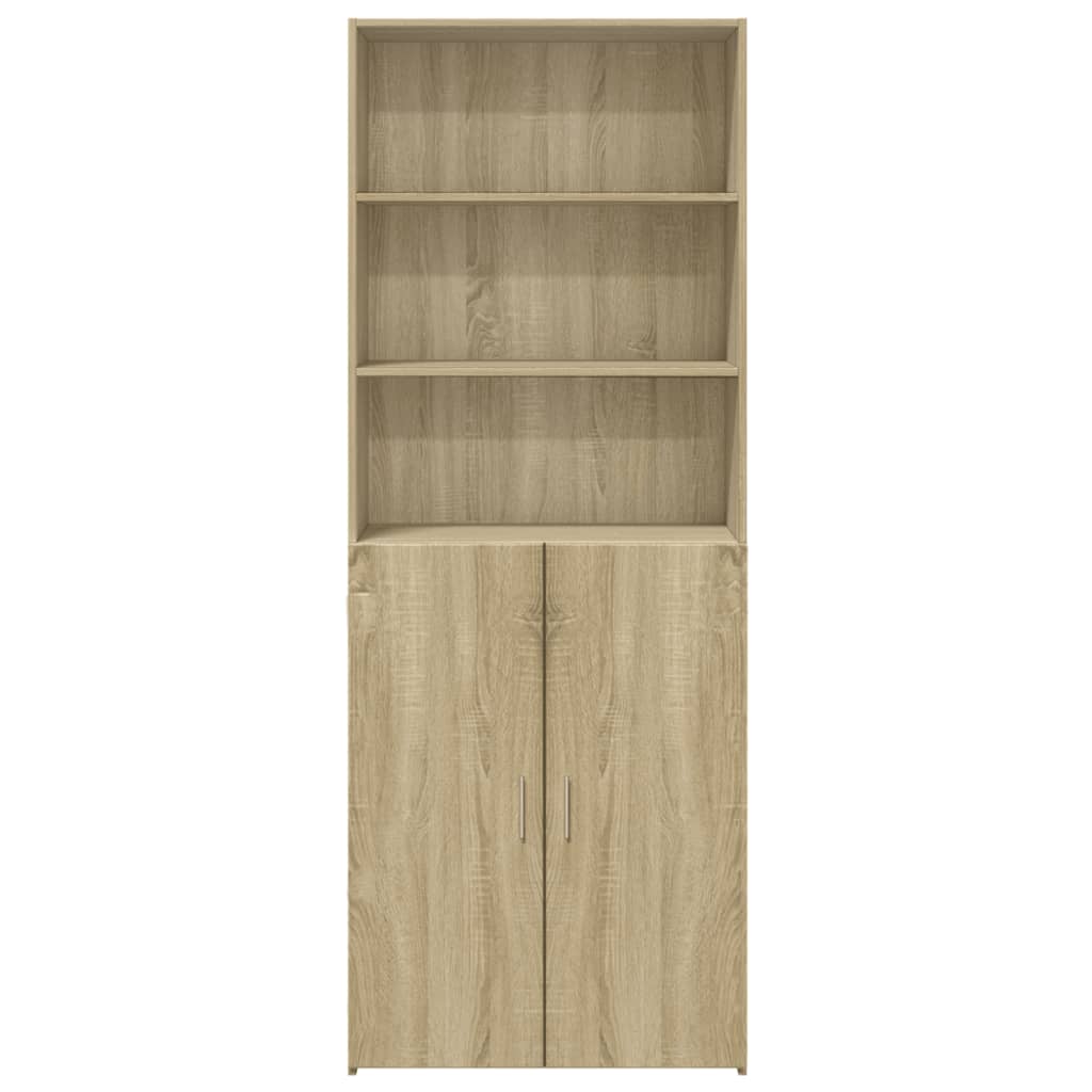 vidaXL Dulap înalt, stejar sonoma, 70x42,5x185 cm, lemn prelucrat