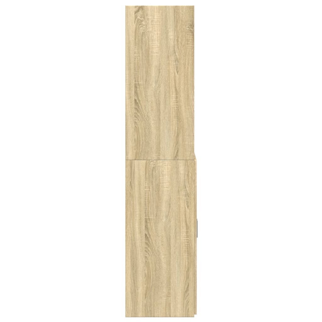 vidaXL Dulap înalt, stejar sonoma, 70x42,5x185 cm, lemn prelucrat