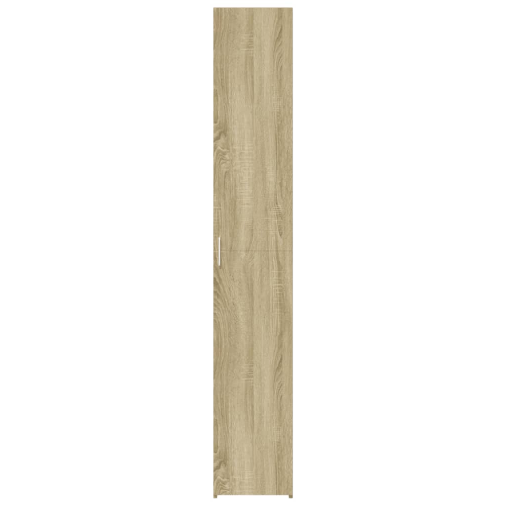 vidaXL Dulap înalt, stejar sonoma, 30x42,5x185 cm, lemn prelucrat