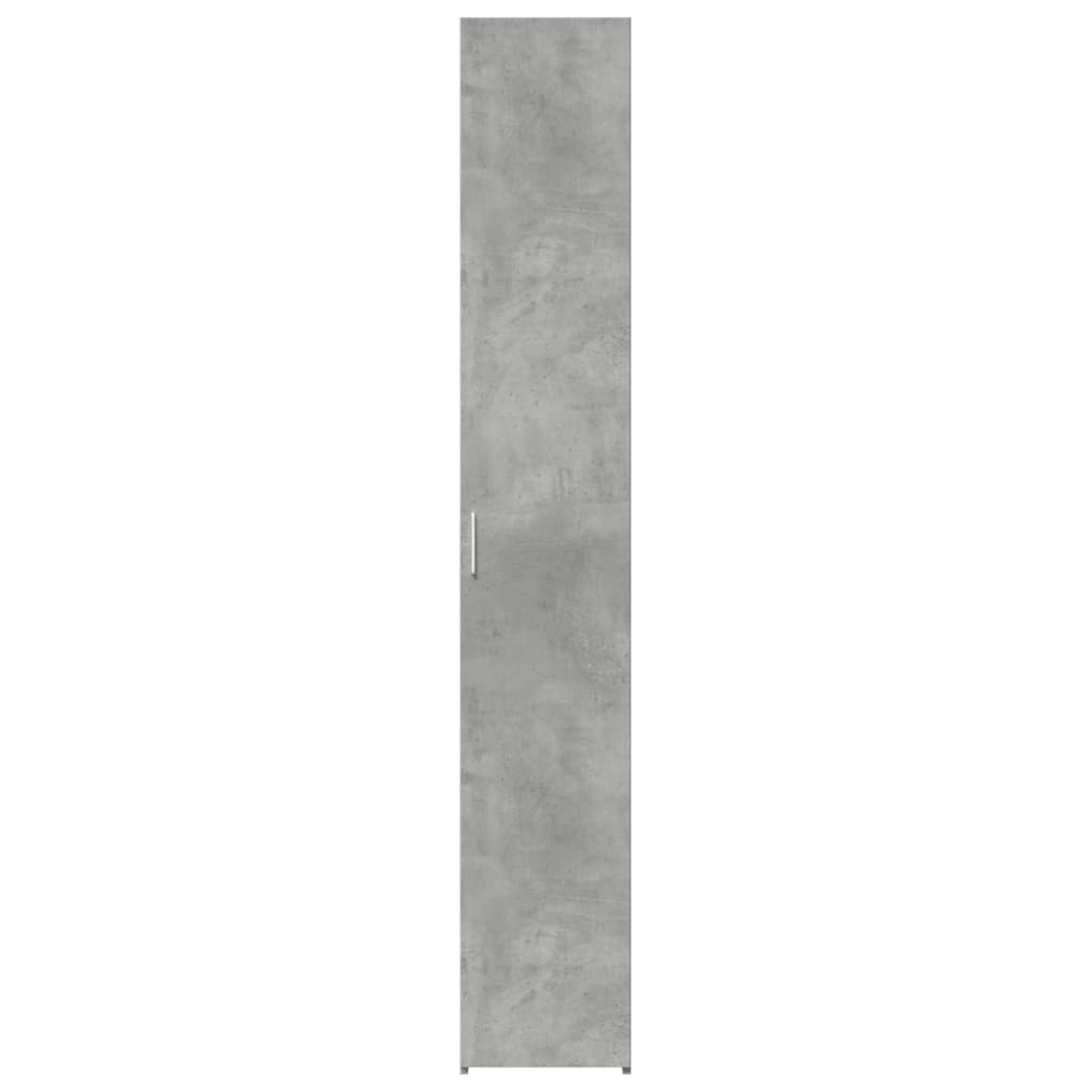 vidaXL Dulap înalt, gri beton, 30x42,5x185 cm, lemn prelucrat vidaXL Dulap înalt, gri beton, 30x42,5x185 cm, lemn prelucrat