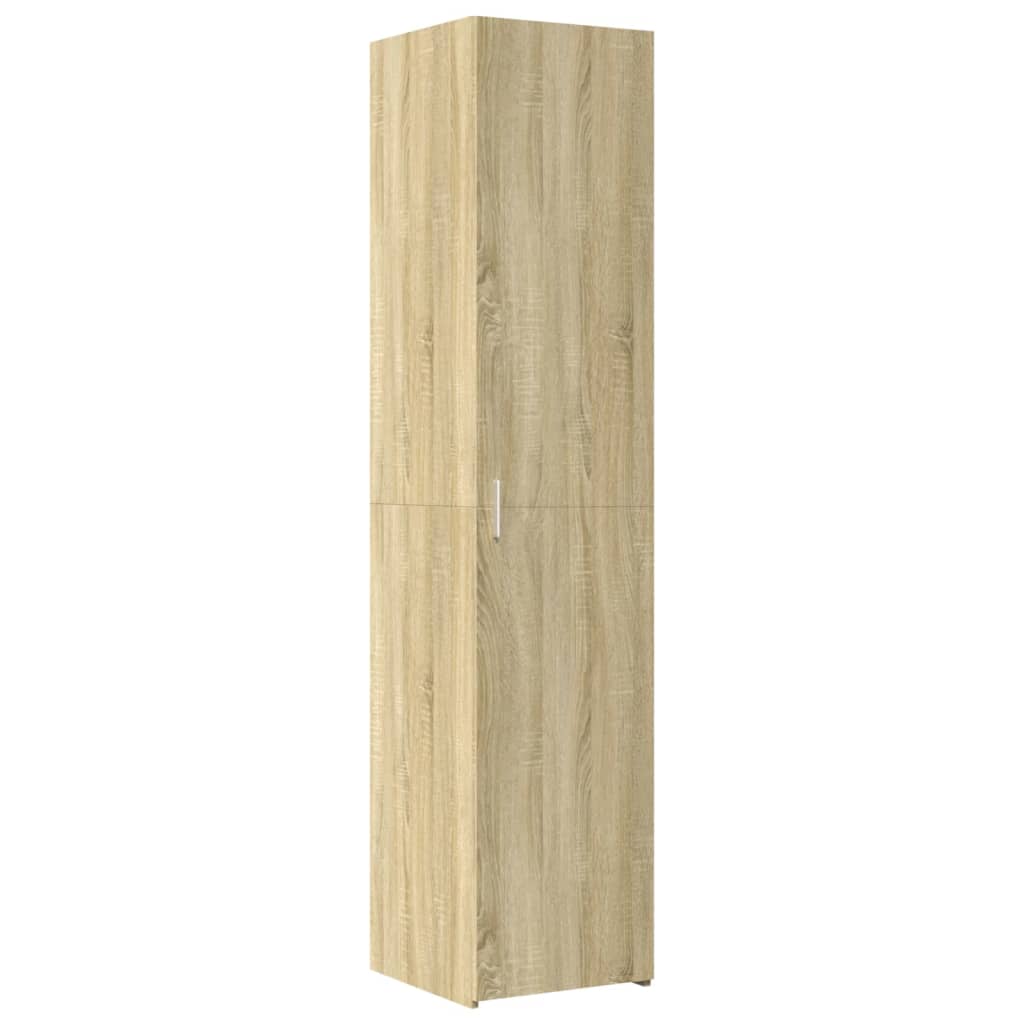 vidaXL Dulap înalt, stejar sonoma, 40x42,5x185 cm, lemn prelucrat