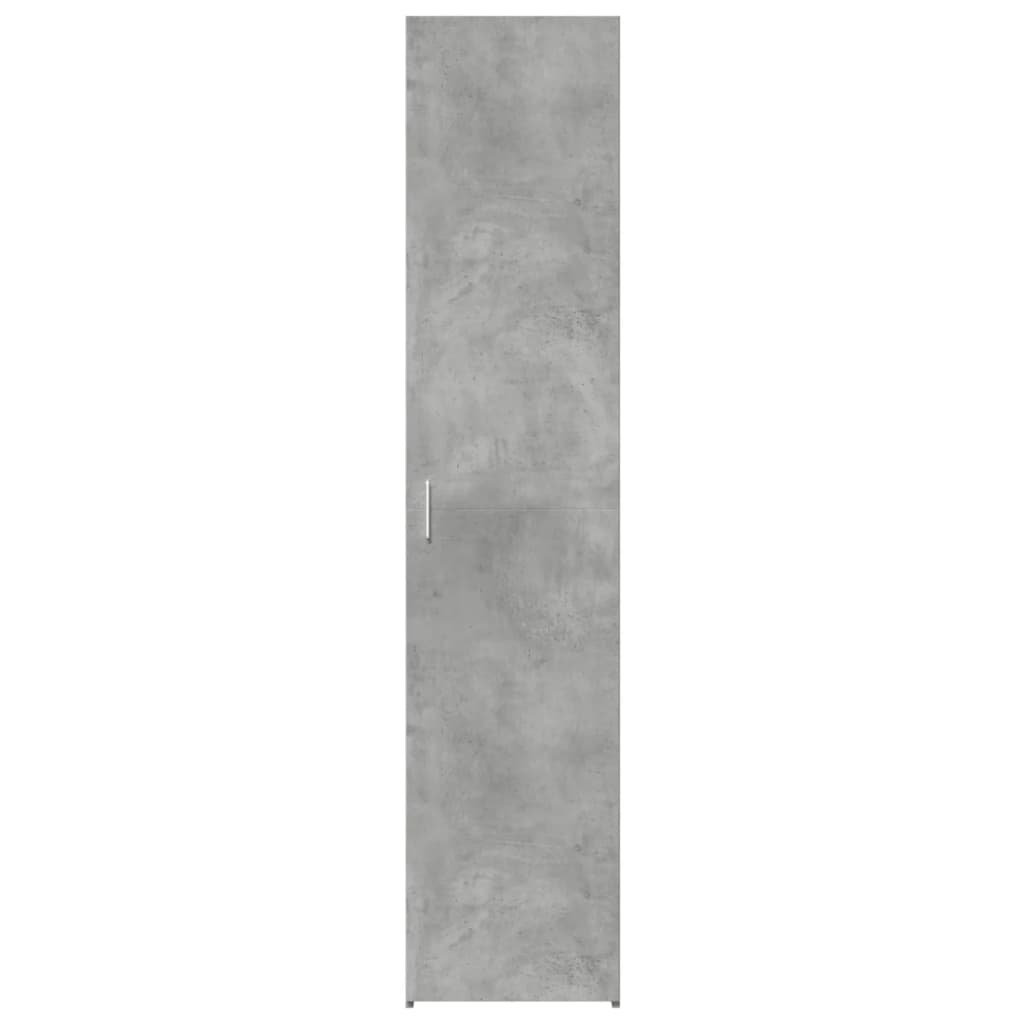 vidaXL Dulap înalt, gri beton, 40x42,5x185 cm, lemn prelucrat vidaXL Dulap înalt, gri beton, 40x42,5x185 cm, lemn prelucrat