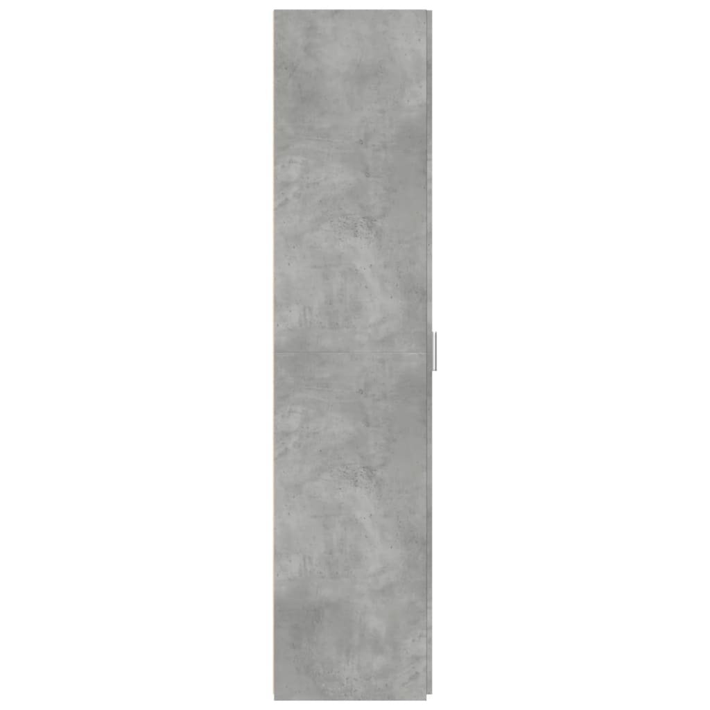 vidaXL Dulap înalt, gri beton, 40x42,5x185 cm, lemn prelucrat vidaXL Dulap înalt, gri beton, 40x42,5x185 cm, lemn prelucrat