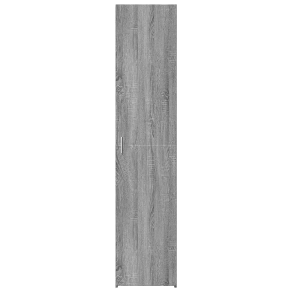 vidaXL Dulap înalt, gri sonoma, 40x42,5x185 cm, lemn prelucrat