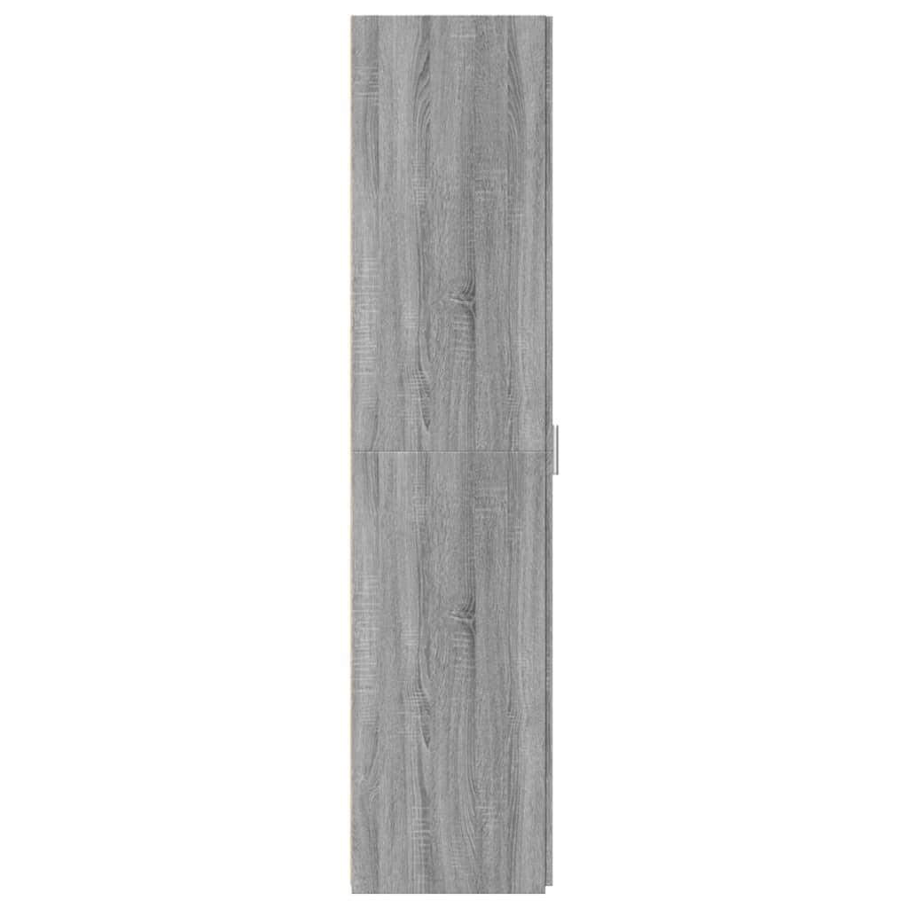 vidaXL Dulap înalt, gri sonoma, 40x42,5x185 cm, lemn prelucrat