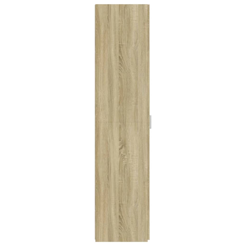 vidaXL Dulap înalt, stejar sonoma, 45x42,5x185 cm, lemn compozit