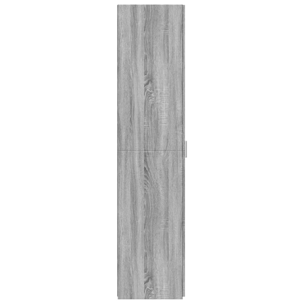 vidaXL Dulap înalt, gri sonoma, 50x42,5x185 cm, lemn prelucrat