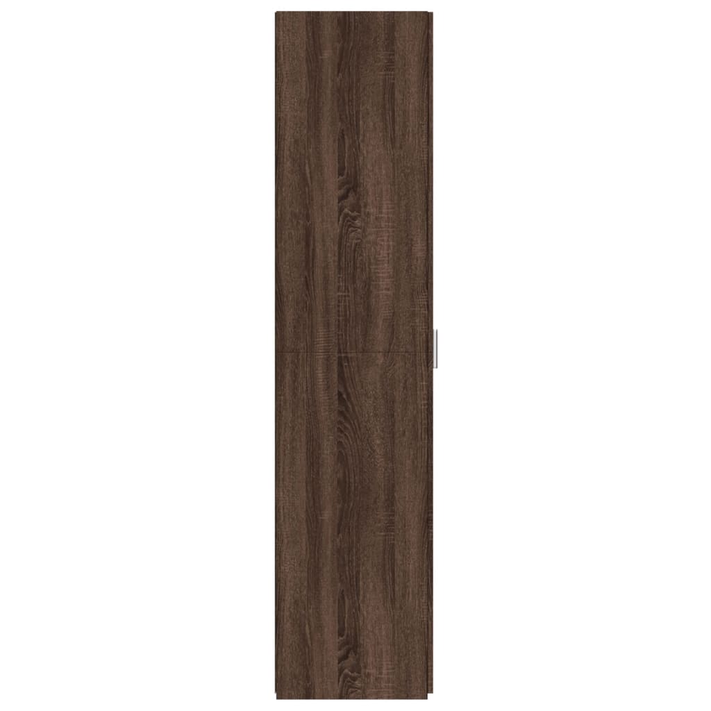 vidaXL Dulap înalt, stejar maro, 50x42,5x185 cm, lemn prelucrat