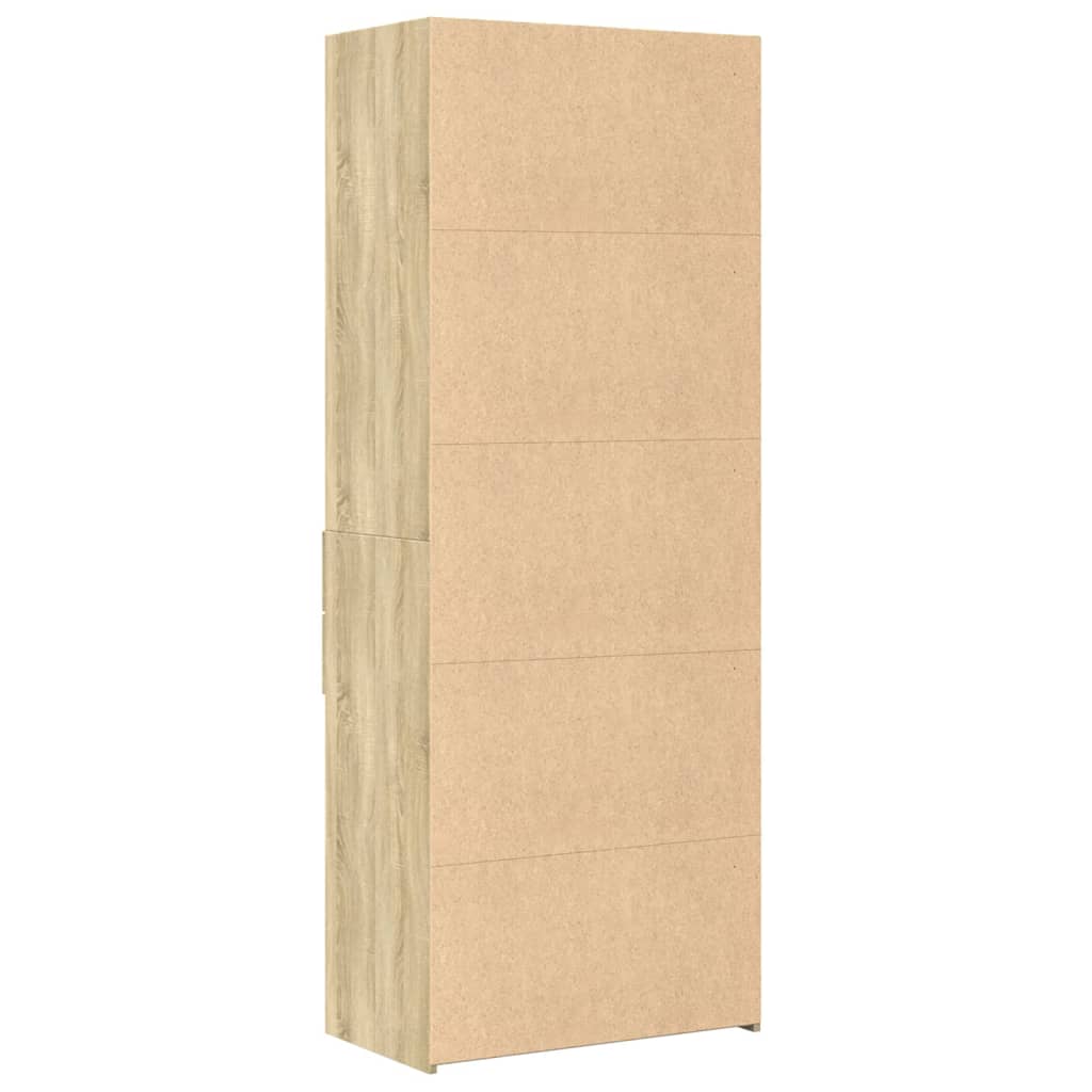 vidaXL Dulap înalt, stejar sonoma, 70x42,5x185 cm, lemn prelucrat vidaXL Dulap înalt, stejar sonoma, 70x42,5x185 cm, lemn prelucrat