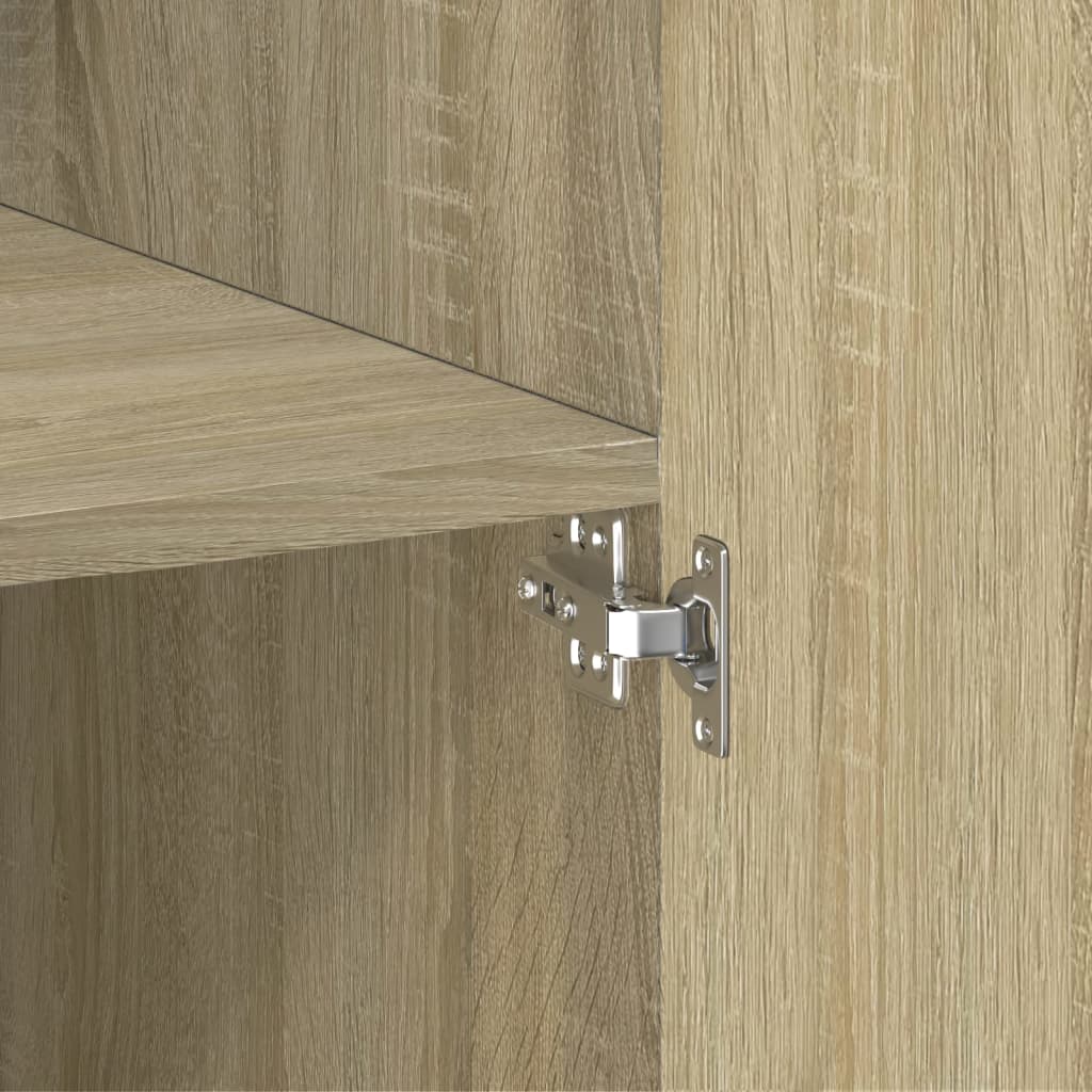 vidaXL Dulap înalt, stejar sonoma, 70x42,5x185 cm, lemn prelucrat vidaXL Dulap înalt, stejar sonoma, 70x42,5x185 cm, lemn prelucrat