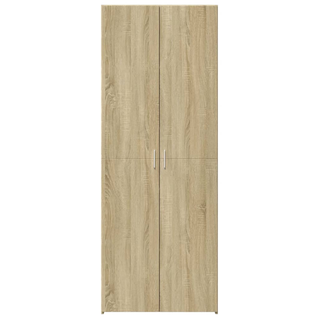 vidaXL Dulap înalt, stejar sonoma, 80x42,5x185 cm, lemn prelucrat vidaXL Dulap înalt, stejar sonoma, 80x42,5x185 cm, lemn prelucrat