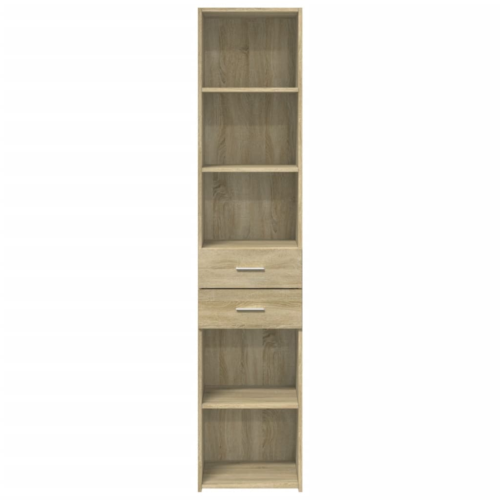 vidaXL Dulap înalt, stejar sonoma, 40x42,5x185 cm, lemn prelucrat vidaXL Dulap înalt, stejar sonoma, 40x42,5x185 cm, lemn prelucrat