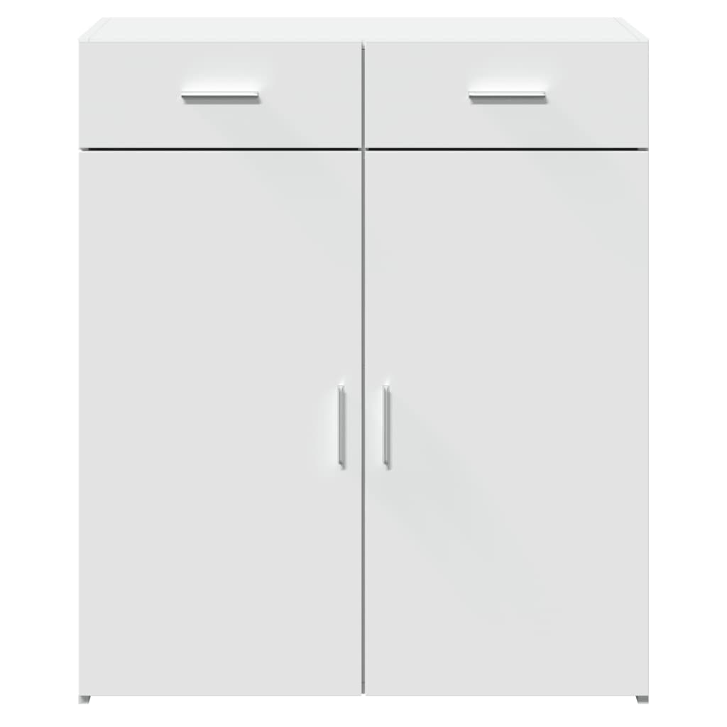 vidaXL Dulap, alb, 80x42,5x93 cm, lemn prelucrat
