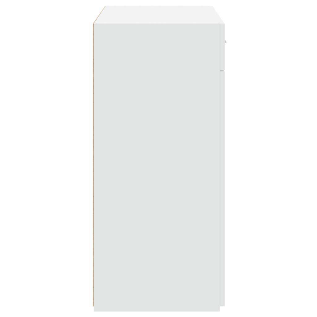 vidaXL Dulap, alb, 80x42,5x93 cm, lemn prelucrat