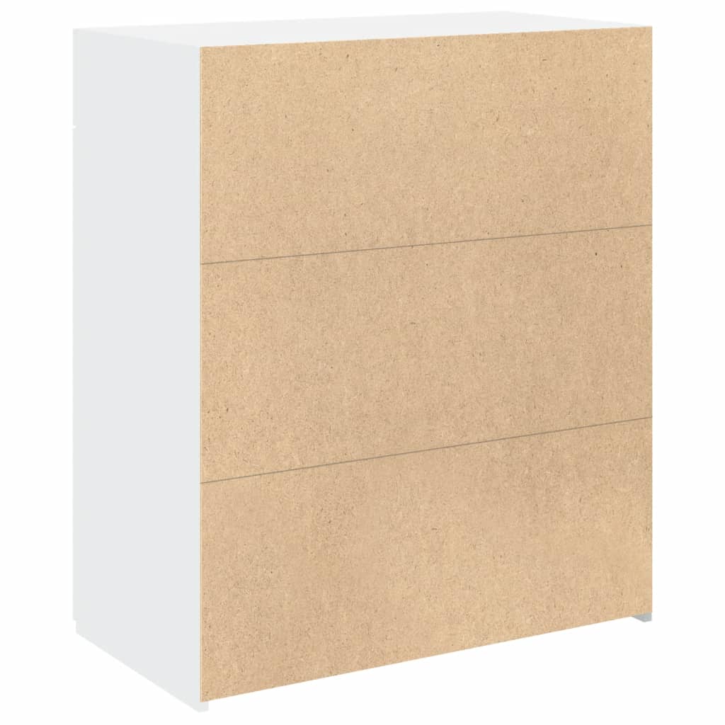 vidaXL Dulap, alb, 80x42,5x93 cm, lemn prelucrat